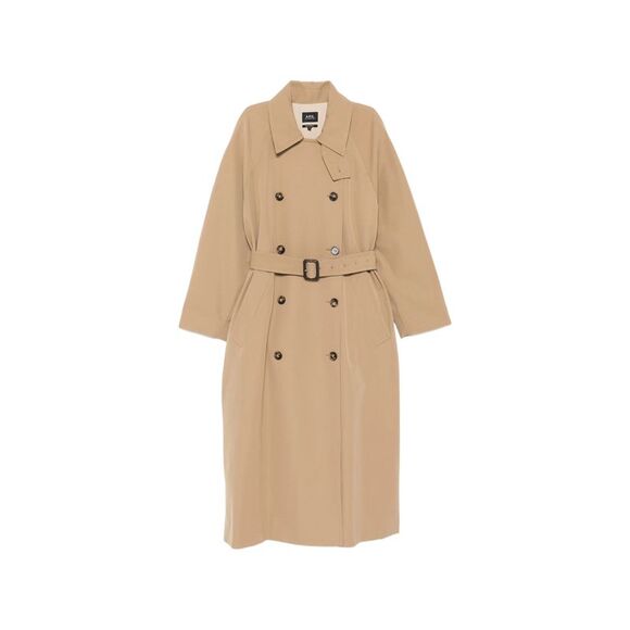 A.P.C. Neutrals Coats - Trench & Raincoats Women